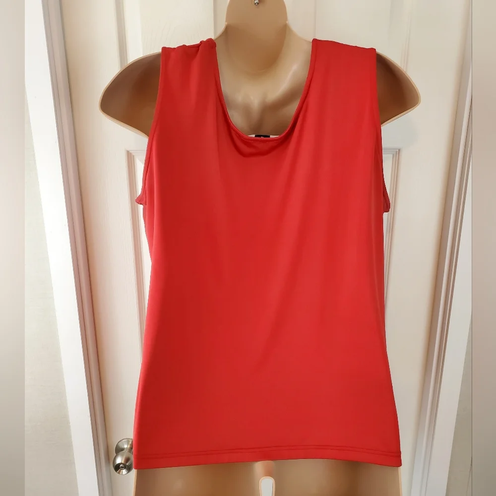 Air Dreams 2-Pc Semi-Sheer Blouse & Tank - Picture 10 of 16